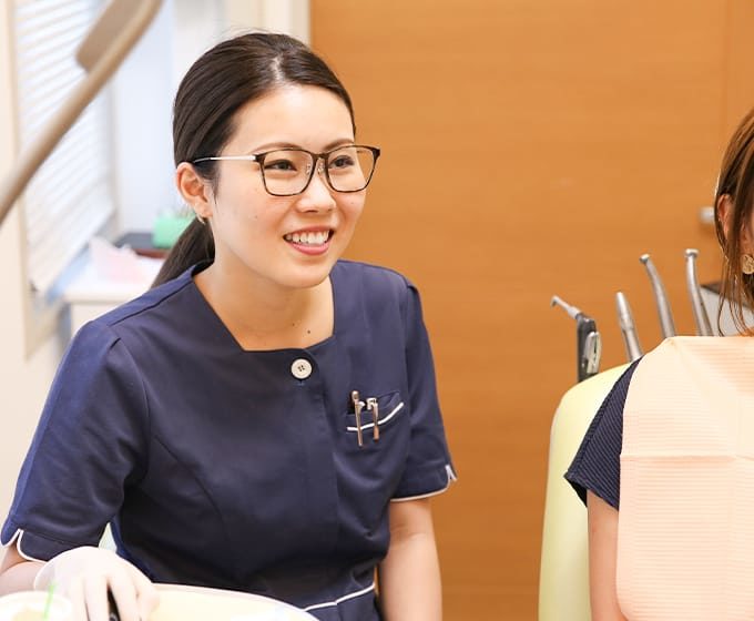 患者様⼀⼈ひとりに対してじっくり丁寧な治療を